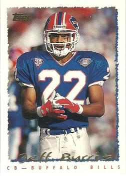 Jeff Burris Buffalo Bills 1995 Topps NFL #184
